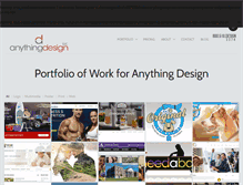 Tablet Screenshot of anythingdesign.com